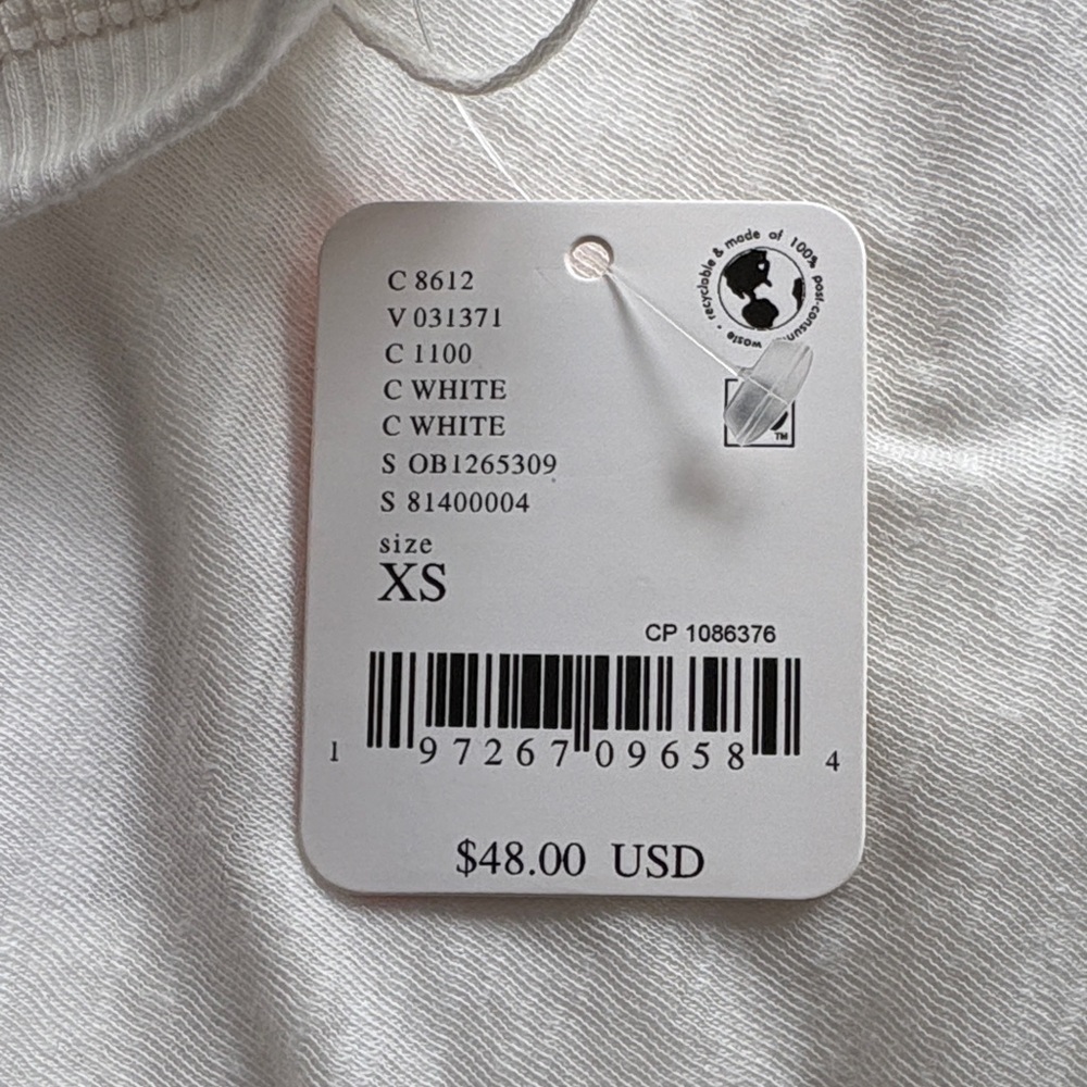 Free People FP Movement My Time Tee in White - Picture 9 of 9